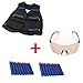 Produktbild TILY Elite Tactical Vest Jacket + 20 Refill Soft-Dart Bullets + Schutzbrille Nerf Gun N-Strike Elite Series Pistole Foam Bullets Toy Guns