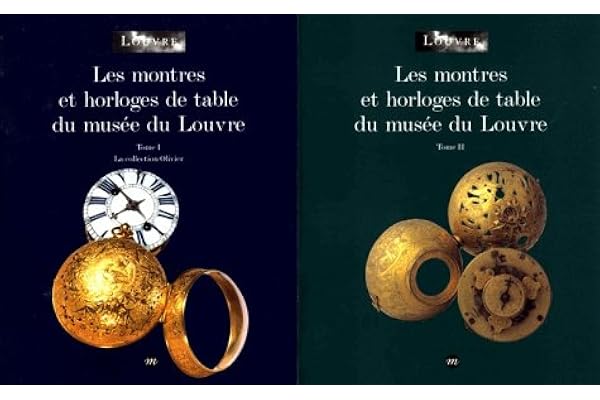 Les montres et horloges de table du musée du Louvre