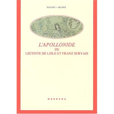 L Apollonide De Leconte De Lisle Et Franz Servais PDF Download
