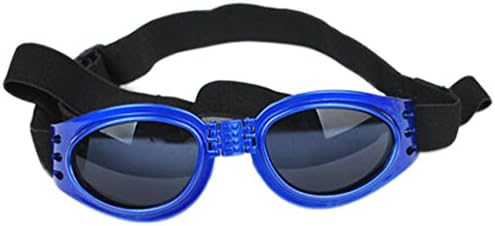 Fashion Dogs Cats Sunscreen Windbreak Sunglasses Pet Sunglasse (blue)