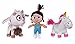 Produktbild Ich Einfach unverbesserlich 3 - Komplet Set 3 Plüsch 17cm - Agnes Einhorn Ziege - Despicable me 3 Plush offiziell UNIVERSAL Studios