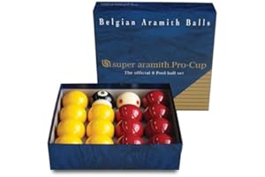 Aramith Pool Super Pro Cup Balls 50.8mm