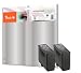 Produktbild Peach Doppelpack Tintenpatronen schwarz kompatibel zu Epson T013, S020187, S020093, S020108