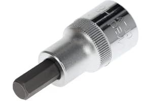 GEDORE red Vaso de punta de destornillador hexagonal, Ancho de llave 8 mm, 1/2" 12,5 mm, Vaso de atornillador, Herramienta, R62550810, Acero