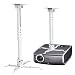 Produktbild Homdox Universal Deckenhalterung Beamer Halterung Deckenhalter Projektor Halter bis 20kg Weiß (Weiß)