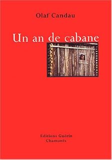 jaquette livre Un an de cabane