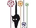 Produktbild Wandtattoo No.RS76 Katze in Blumenwiese WandSticker WandTattoo Kätzchen