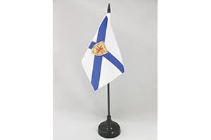 AZ FLAG - Tischflagge Nova Scotia - 15x10 cm - Neuschottland Tischfahne 10 x 15 Cm - Flaggen