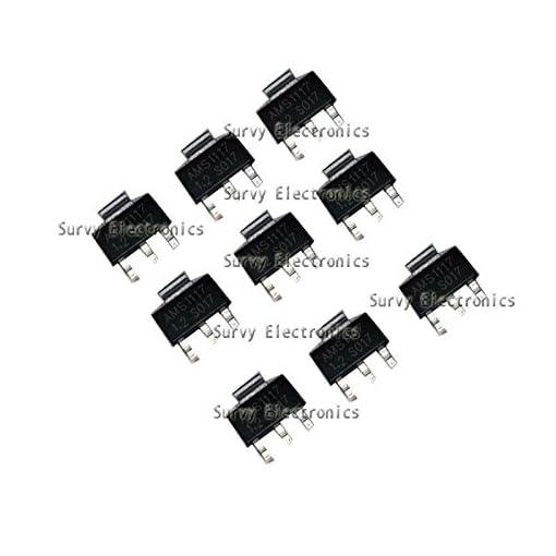 Generic 20pcs AMS1117-3. 3V AMS 1117 3. 3V 1A LDO Voltage Regulator SOT-223 IC DIY New