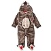 Price comparison product image Baby Clothing Sets, Familizo Newborn Baby Clothes Girl Boy Romper Winter Warm Outwear Outfits (18 months, Coffee)