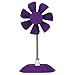 Price comparison product image ARCTIC Breeze Purple - USB Desktop Fan with Flexible Neck and Adjustable Fan Speed - 800 - 1800 RPM