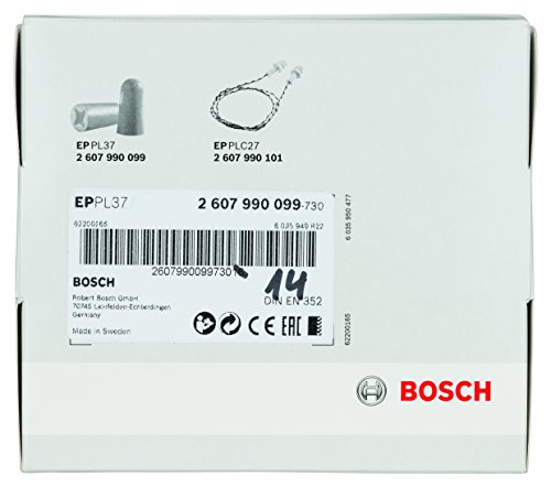 BOSCH Gehörschutzstöpsel-Einweg, EP PL37, EN 352, 5 Stück, 2607990099 - 4