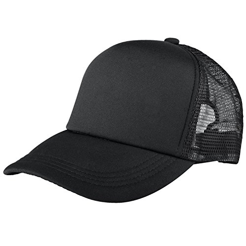 Black mesh trucker hats Clearance