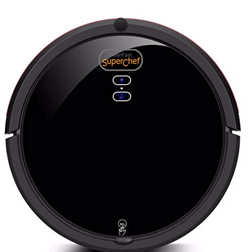 SuperChef Robot Aspirador SF415 CleanFast, Silencioso, Batería de Litio de 2200mAh, Programable, 5 Funciones de aspiración