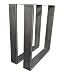 Produktbild Design Tischgestell Rohstahl Industrielook TUG 206 Tischuntergestell 640x700 mm Tischkufe 1 Stück Kufengestell in versch. Größen Neu und OVP (640x700)