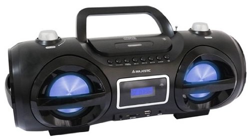 Preisvergleich Produktbild Majestic AH 234BT Bluetooth-Ghettoblaster Stereoradio schwarz