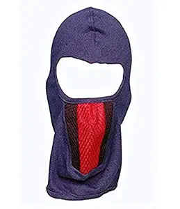H-Store Full Face Dust Proof Mask For Bike|Cycle Balaclava Men - blueredblack
