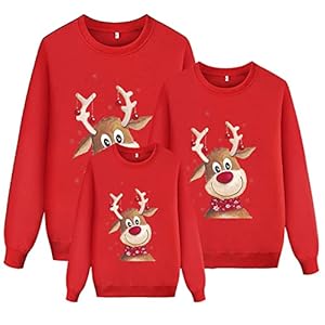 2024 Sudaderas Navideñas Familiares Suéter