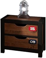 Vipack AXNA2219 Alex Chevet Pin Massif Nature 50 x 45 x 45 cm