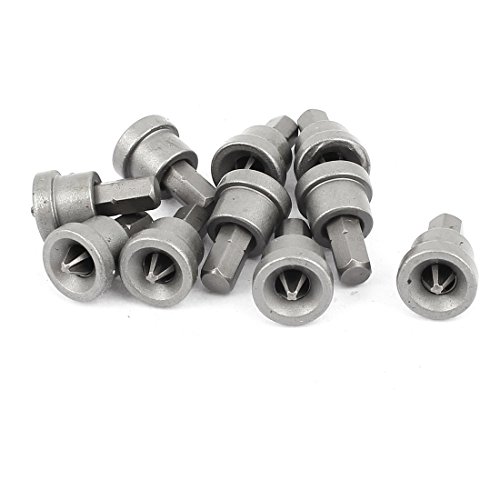 10Stk PH2 Kreuzschlitz Sechschaft Bohrer Trockenbau-Schraubendreher Setter 25mm