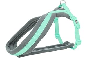 TRIXIE Arnés Confort Premium. S: 35–65 cm/20 mm. Menta
