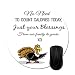 Produktbild Happy Thanksgiving Quote with Turkey Pattern Mouse Pads Non-Slip Rubber