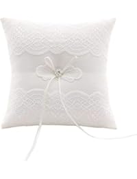 cojin anillos boda amazon