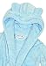 Boys Baby Toddler Elephant Motif Hooded Dressing Gown Blue sizes from 6 to 24 Months