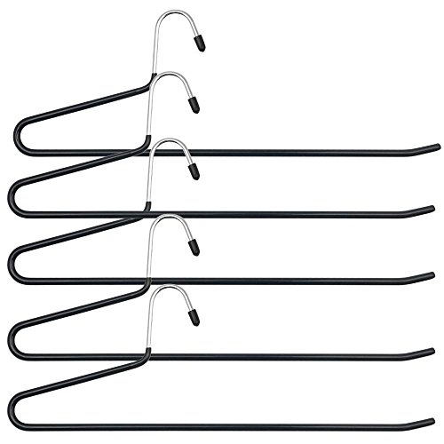 Yahee 20 Stück Hosenbügel Kleiderbügel Hosenspanner Clipbügel Rockbügel 38 x 13,5cm - 6