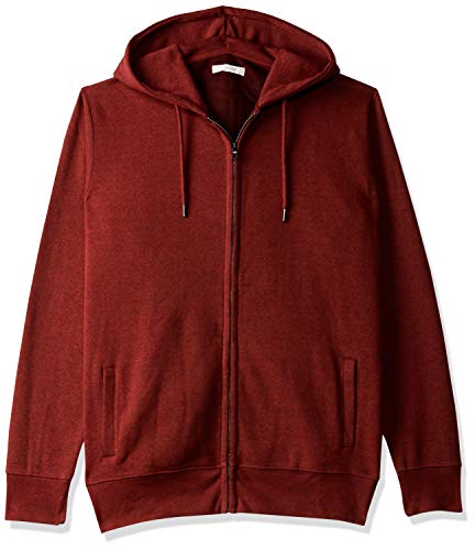 Celio Mens Hooded Solid Sweatshirt_Red RS.2063.00