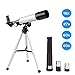 Produktbild Manfore Kinder Teleskope, Teleskop / Astronomie Fernrohr Teleskop mit Stativ, Sucherfernrohr, 2 Linsen, 1.5X Barlow Lens für Kinder und Amateur-Astronomen, Beobachtung von Himmel und Landschaft