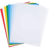 SagaSave Papier Carbone Transfert 10 Feuilles De Papier Calque Hydrosoluble Pour Couture, Tissu, Tissu Et Broderie, 23 X 14 Cm, Vert