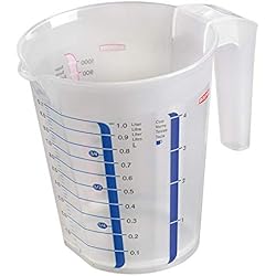 CURVER | Pot doseur 1L PP, Transparent, Other Kitchenware, 18,8x16,2x13,3 cm