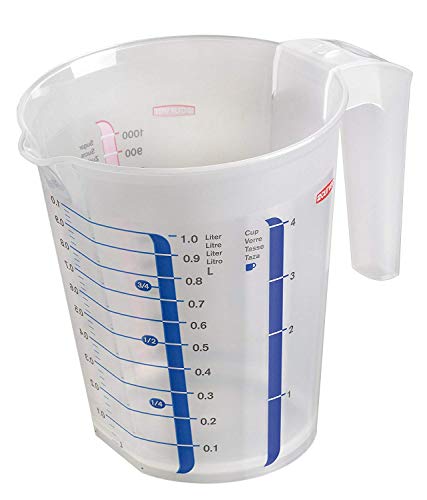 CURVER | Pot doseur 1L PP, Transparent, Other Kitchenware, 18,8x16,2x13,3 cm