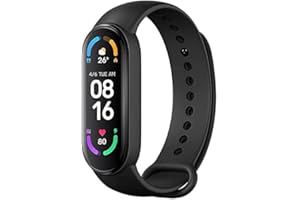 BOSTITCH OFFICE Smartwatch, Orologio Fitness Tracker Donna Uomo, Smart Watch, Sonno Cardiofrequenzimetro, Calorie Contapassi, M6 Activity Tracker, Impermeabile 5ATM, Notifiche Messaggi per Android iOS