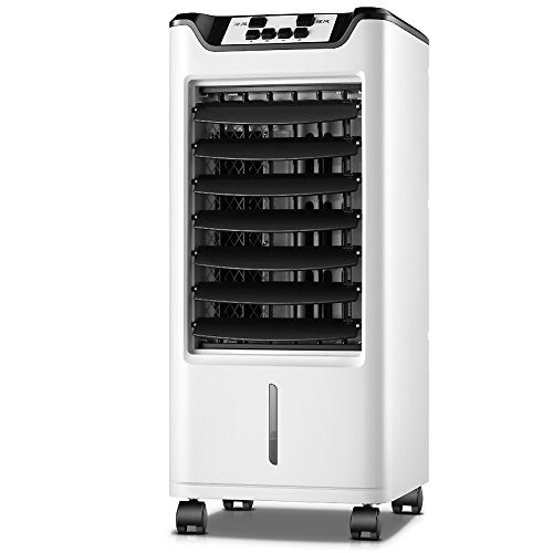 Portable Simple Froid Climatiseur Mobile, Ventilateur climatiseur Refroidisseur D'air avec Déshumidificateur Petit climatiseur Accueil Dorm-Blanc