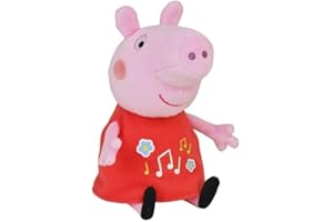 Jemini - 023167 - Peppa Pig - Peluche Musicale +/- 20 cm, Rose