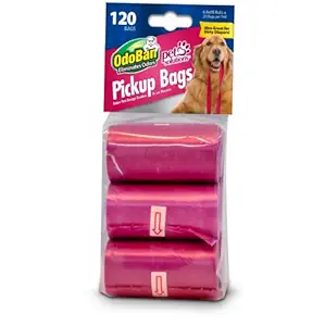 OdoBan Pet Waste Pickup Bags, 120 Count