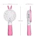 Produktbild Mifeer Portable USB-Lüfter, Kaninchenform, Hand, die Mini-Ventilator, wiederaufladbare Klimaanlage, kühleres Outdoor-Reisebüro hält (Color : Pink)