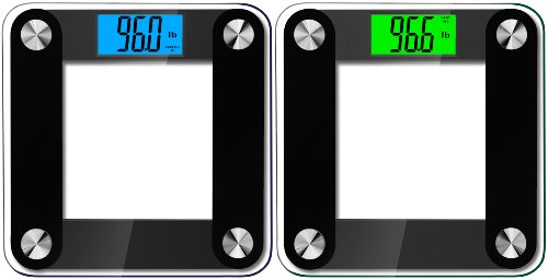 BalanceFrom hochpräzise MemoryTrack Premium Digital Waage / Personenwaage mit „Smart Step-On“ und MemoryTrack Technologie, extra großes zwei Farben Display [Neueste Version] - 5