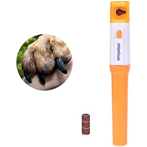 TankerStreet Elektrischer Krallenschleifer Nagelknipser Nagelmaschine für Hunde und Katzen