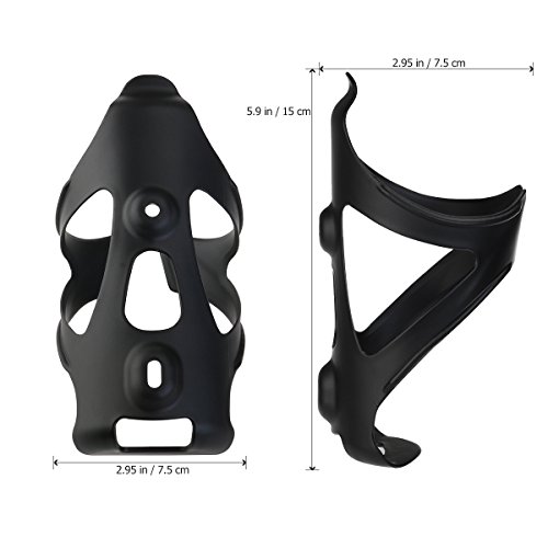 WINOMO Fahrradflaschenhalter Fahrrad Trinkflasche Halterung Universal Nylon Fibre schwarz - 5