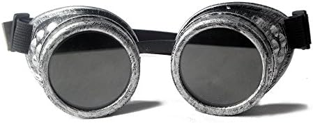 ZAIQUN Steampunk Goggles Cyber Victorian Punk Welding Cosplay Gothic Rustic