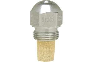 GREENOAK Steinen Öldüse 0.6 USgal/h, 60° Sprühwinkel, S Sprühmuster, Edelstahl, Kegelventil, Ventil