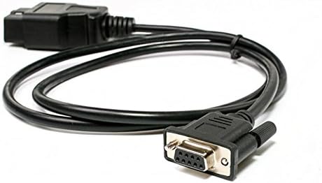Ake 16PIN TO DB9 Serial RS232 OBD2 CABLE Diagnostic Tool Connection Line 110CM
