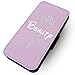 Price comparison product image WTF | Sony Xperia Z2 Beauty Rose - (Pink) | Faux Leather Flip Phone Case |