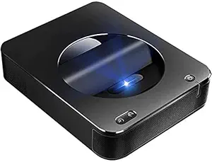 TONZO Short Throw 1080P HD Projector Android 6.0 3000 Lumens 120 inch Screen DLP Projector with 4 Hours Battery Backup 16GB ROM 2GB RAM Electric Focusing Projector for Home Cinema Projector