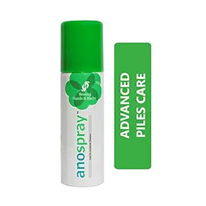AnoSpray Advanced Piles & Fissure Care Spray 35 g Pack of 1 - Touch-Free Relief in PAIN, BURNING & ITCHING