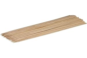 Amscan – 550356 – 50 spiedini Spiedini in legno – 20 cm