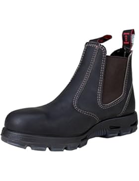 Redback USBOK Chelsea Boots mit Stahlkappe Claret Brown aus Australien 44